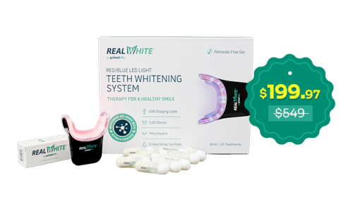 LED teeth whitening system 