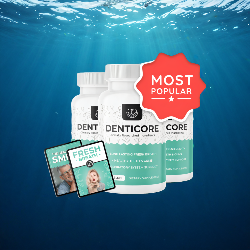 DentiCore - 3 Bottles + 2  Ebooks