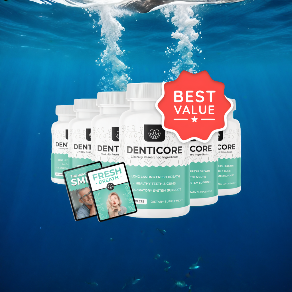 DentiCore - 6 Bottles + 2  Ebooks