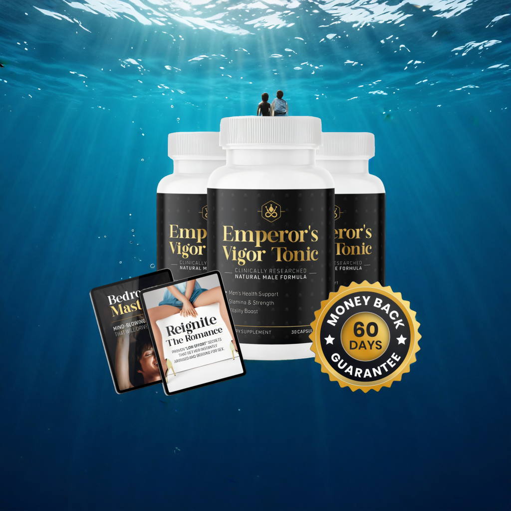 Emperor's Vigor Tonic - 3 Bottles + 2  Ebooks