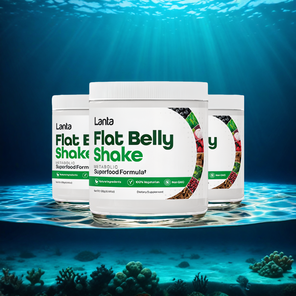 Lanta Flat Belly Shake 90 Day Supply