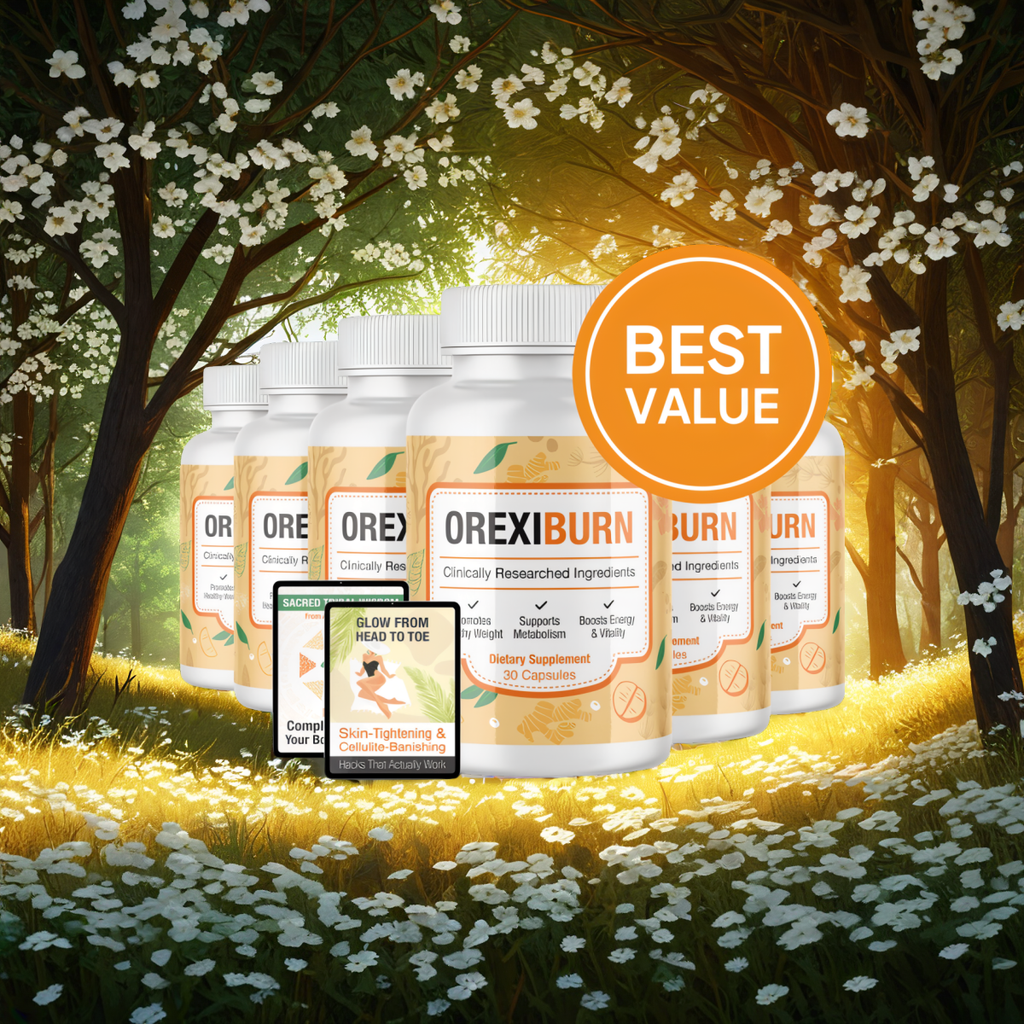 OrexiBurn - 6 Bottles + 2  Ebooks