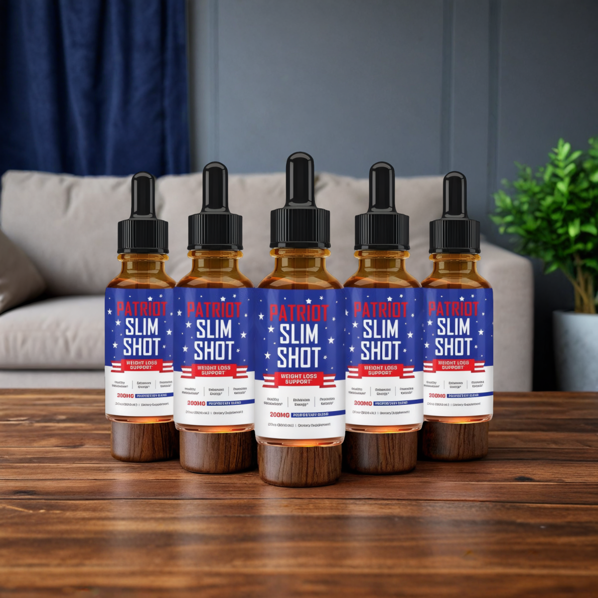 Patriot Slim Shot - 5 bottles