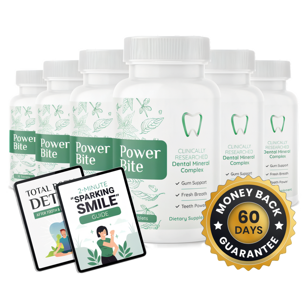 Power Bite - 6 Bottles + 2  Ebooks