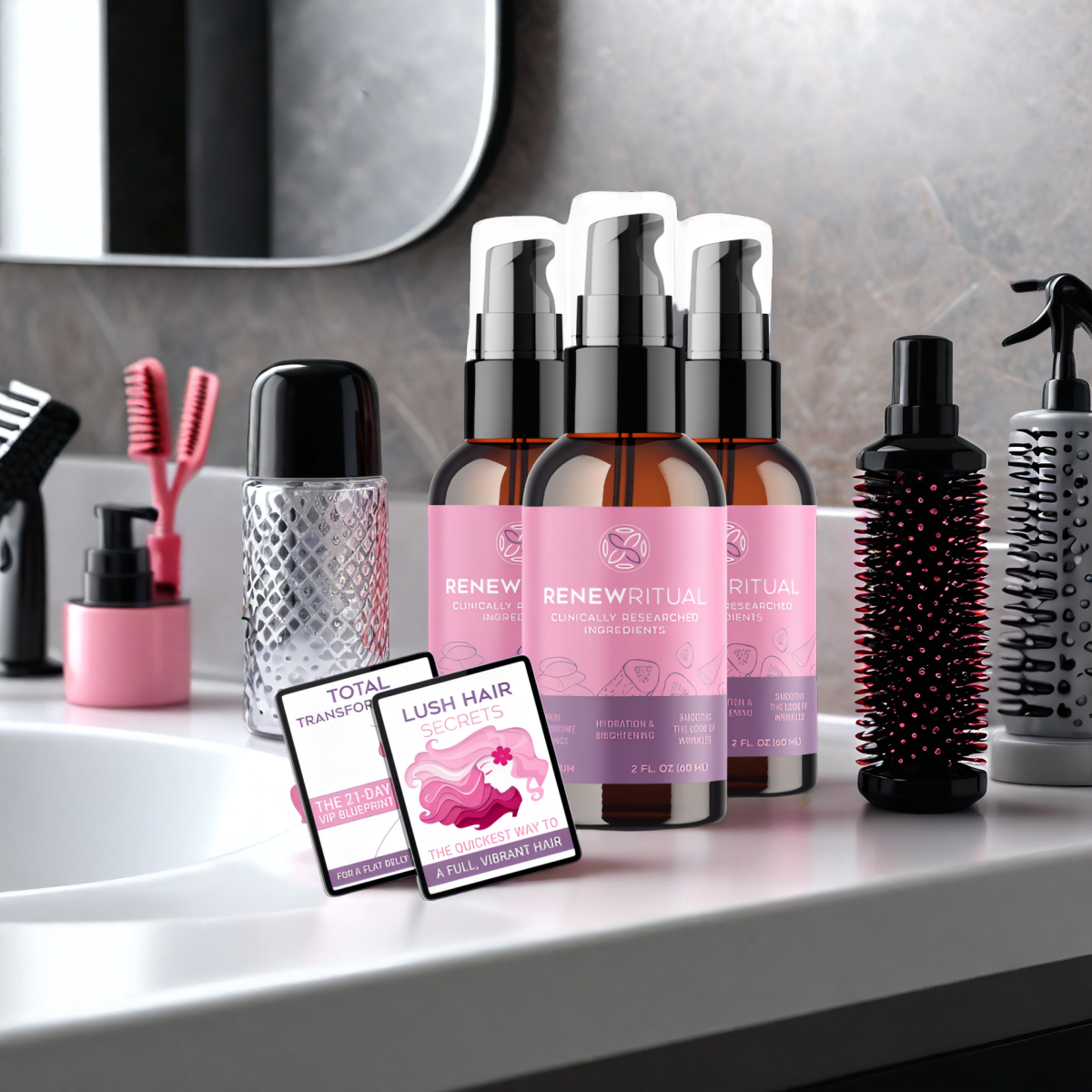 RenewRitual - 3 Bottles + 2  Ebooks